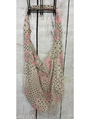Free People Bohemian Mixed Print Extra Large Reusable Tote Bag